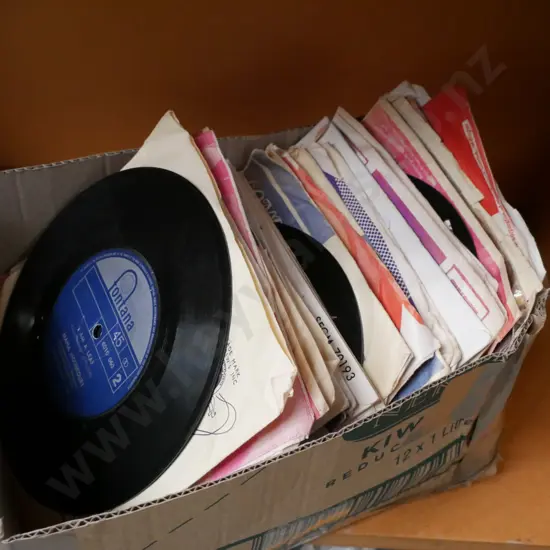 box of 45s