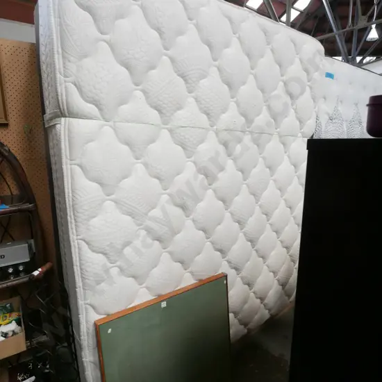 king bed base and mattress