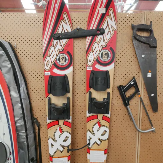 pair of child's learners water skis