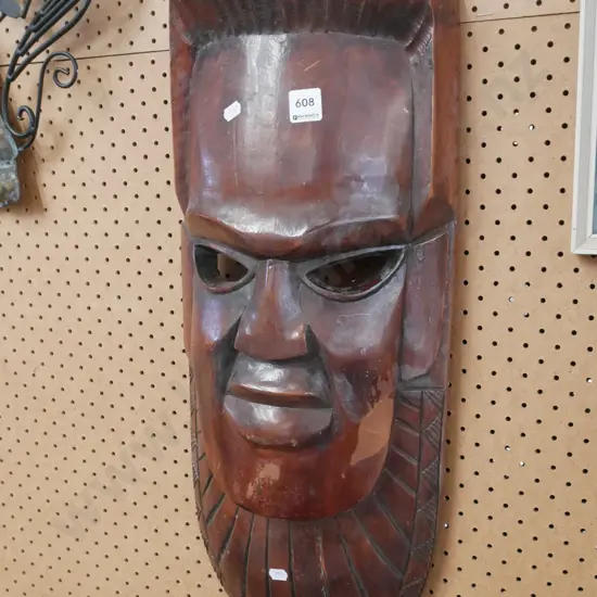 wooden ethnic mask