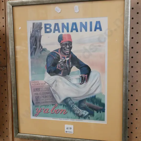 French advertising print