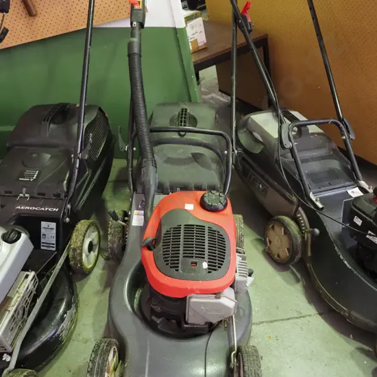Lawnmaster 2 stroke motor mower