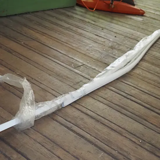 bundle of plastic surfeit joiners, cabling conduit