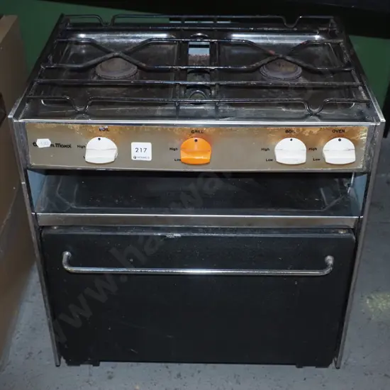 small caravan stove and hob
