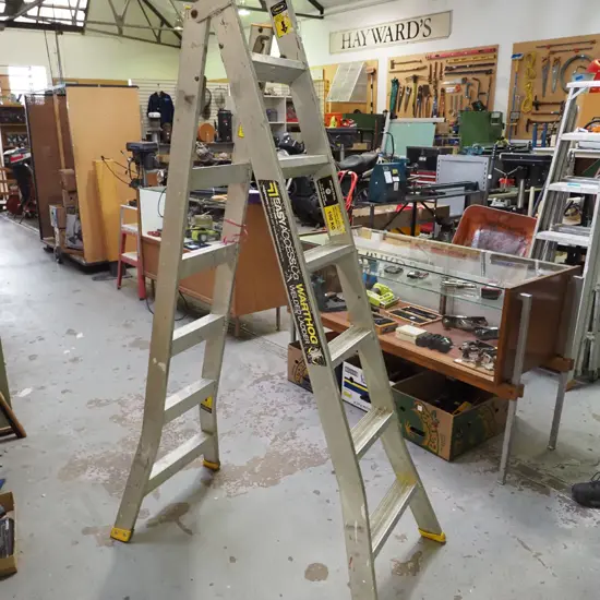 6 step aluminium ladder