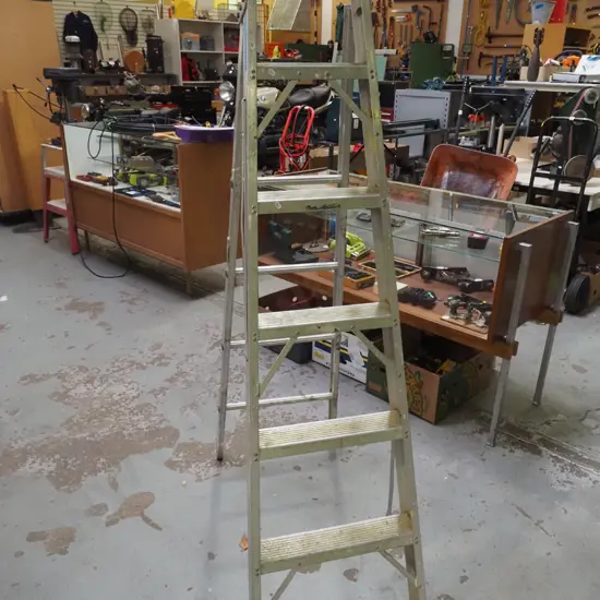 Alco 5 step aluminium ladder