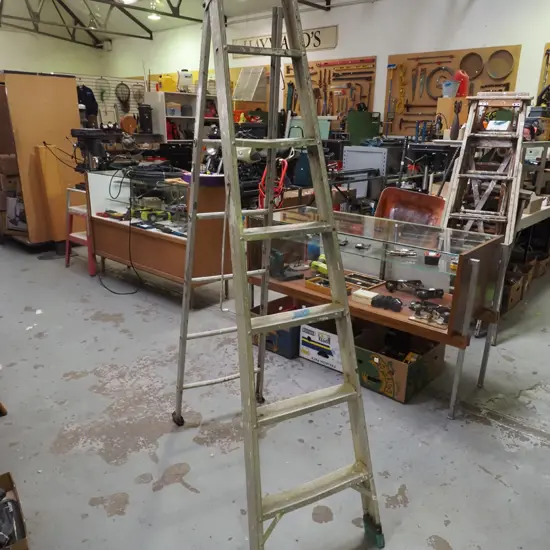 6 step aluminium ladder
