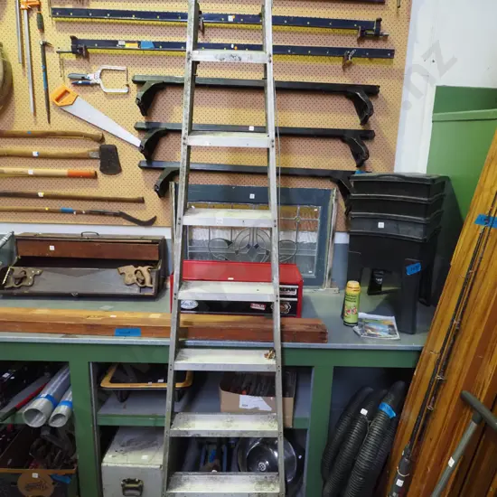 7 step aluminium ladder