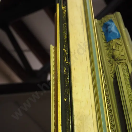 bundle of picture framing mouldings