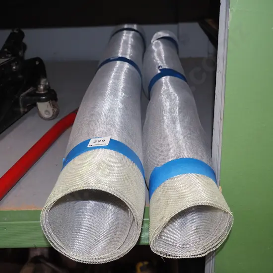 2x rolls of fine wire mesh