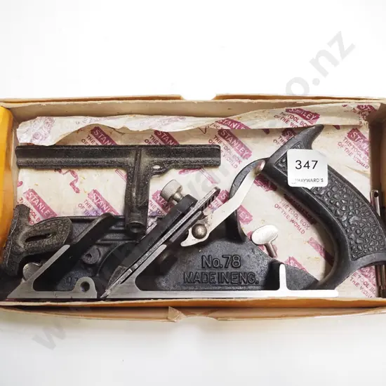 boxed Stanley 78 rabbet plane