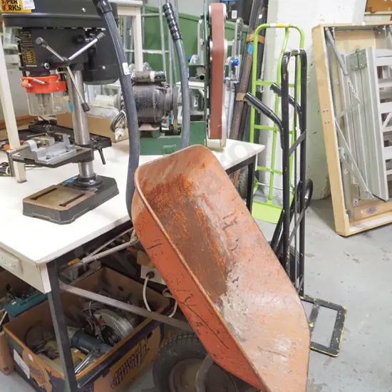 gardener's wheelbarrow