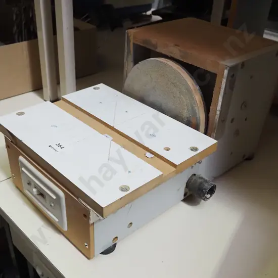 homemade sanding station