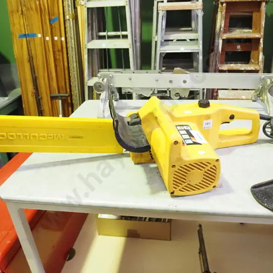 McCulloch electric chainsaw