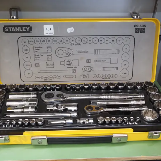 Stanley socket set
