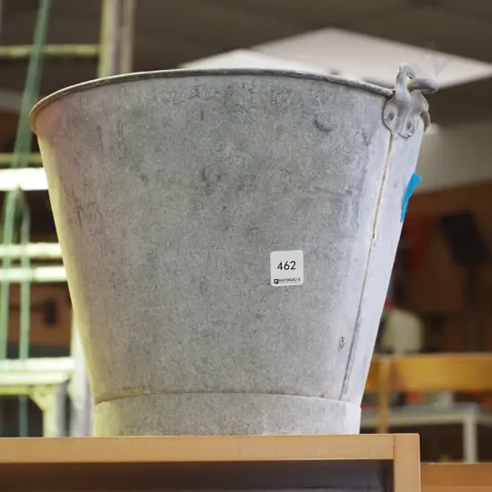 galvanised bucket