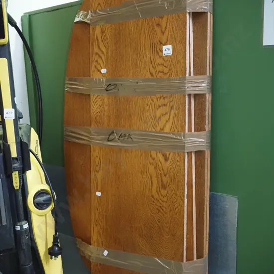 4x pieces of oak L-910 W-490