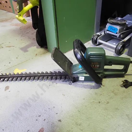 Black & Decker corded hedge trimmers