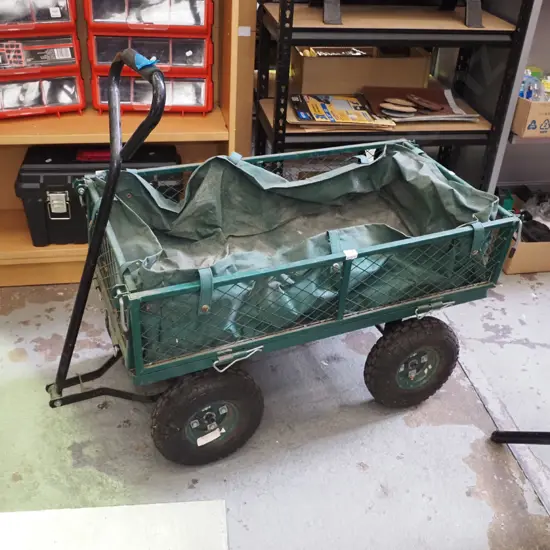 4 wheeled pullalong trolley