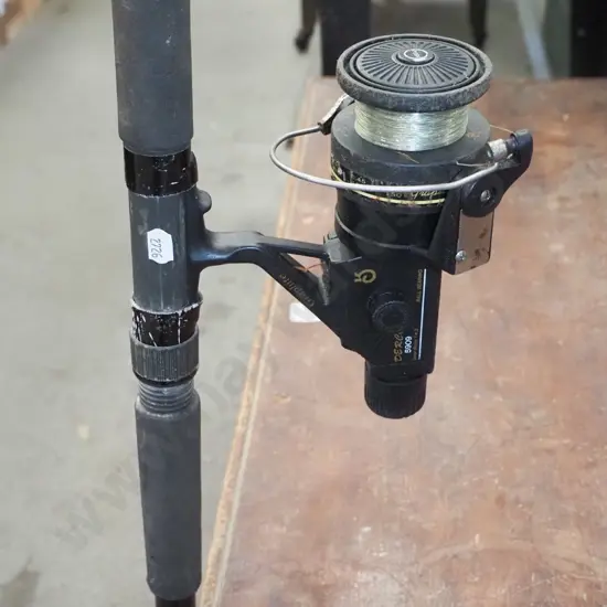 fishing rod and reel