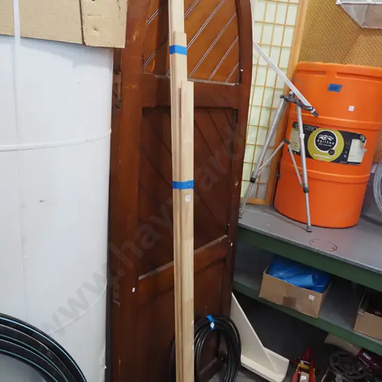 bundle of pine mouldings