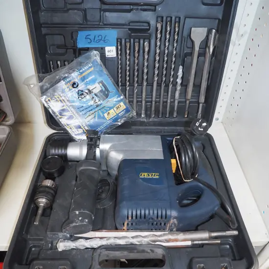 cased GMC rotary hammer drill