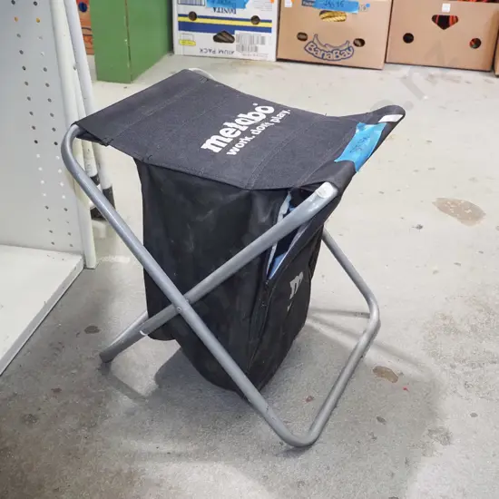Matabo foldaway camping seat/chilly bin