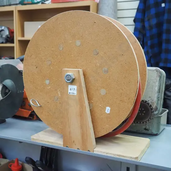 air hose, homemade reel