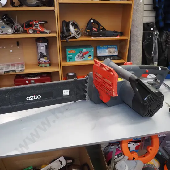 Ozito electric chainsaw