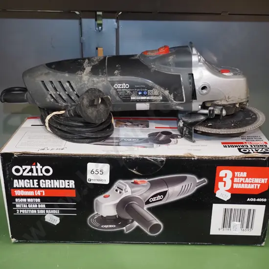 Ozito angle grinder