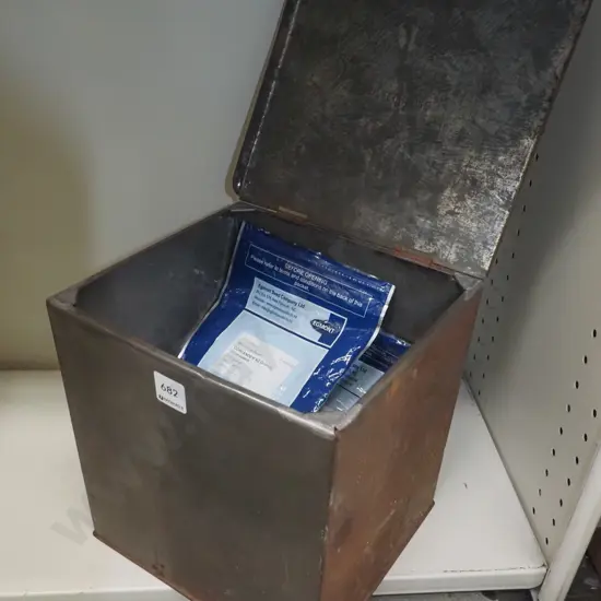 old biscuit filled with various vegetable seeds