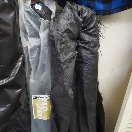 2x rolls of black Silo Liner