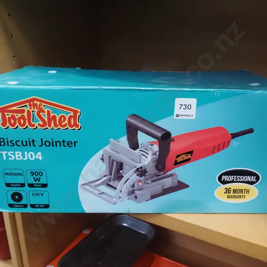 Toolshed biscuit joiner