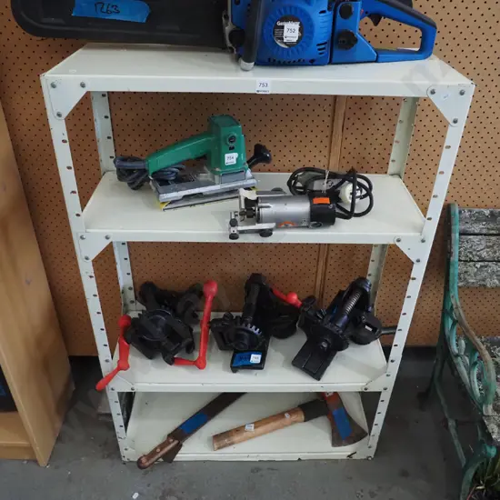 metal workshop shelving H-1080 W-740 D-290