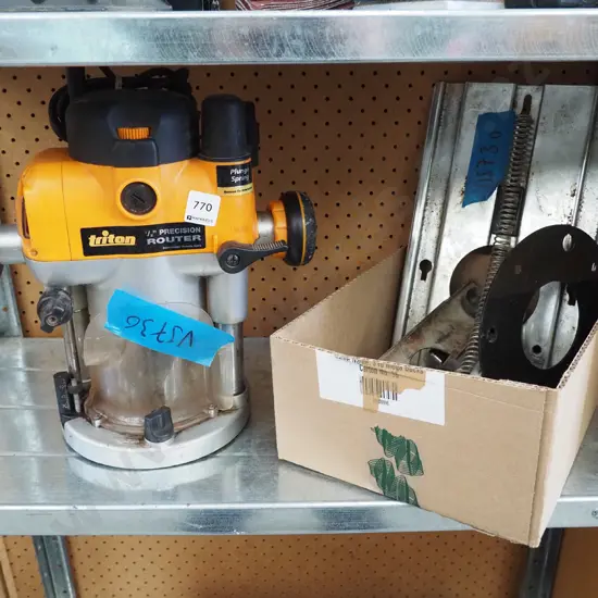 Triton precision router, accessories