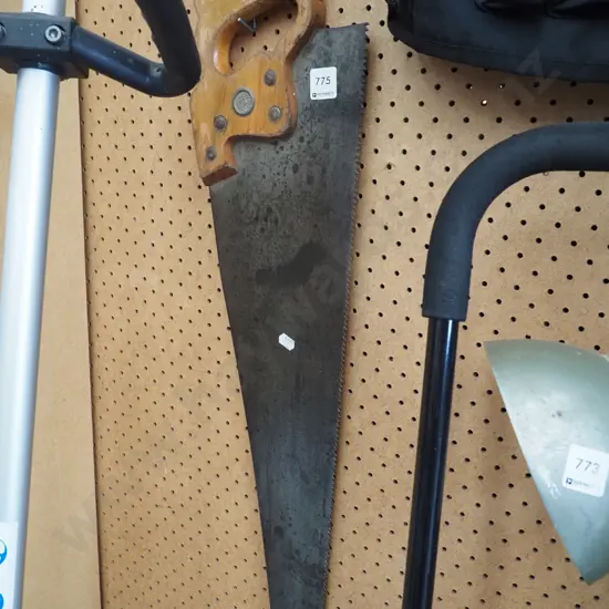 vintage hand saw