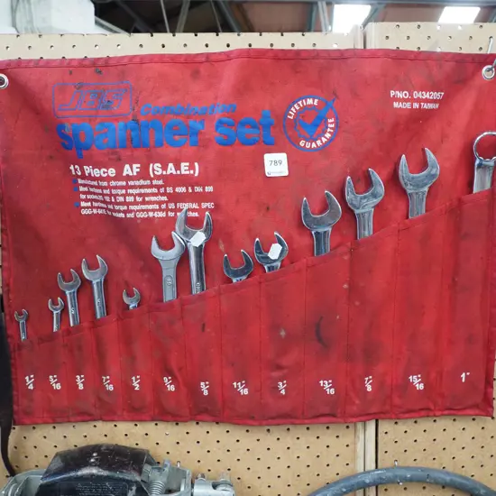 JDS combination spanner set