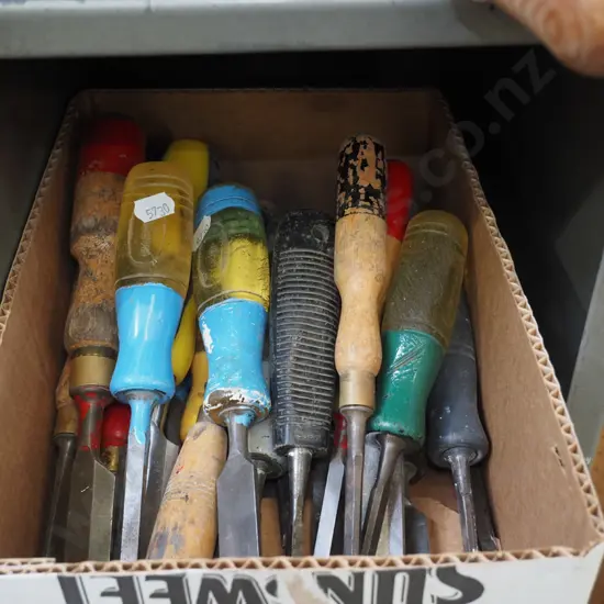 box of chisels