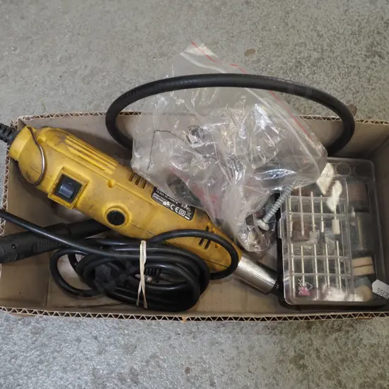 box; rotary tool and accessories