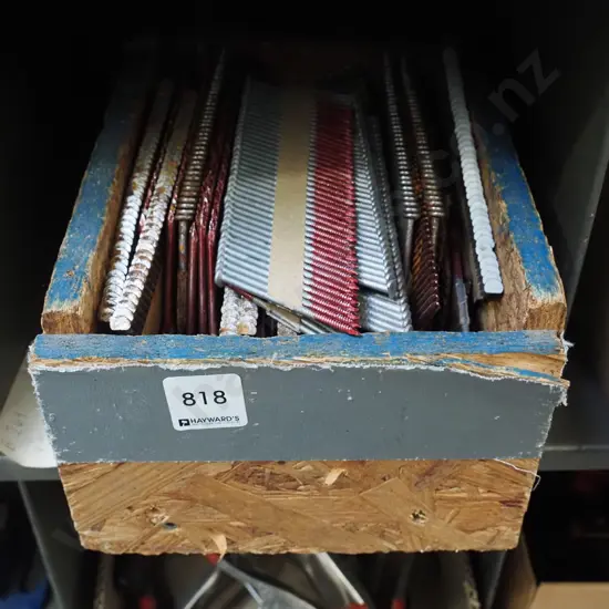 box; nail gun nails