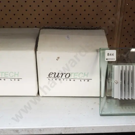 Eurotech brush steel and wall mounted lights