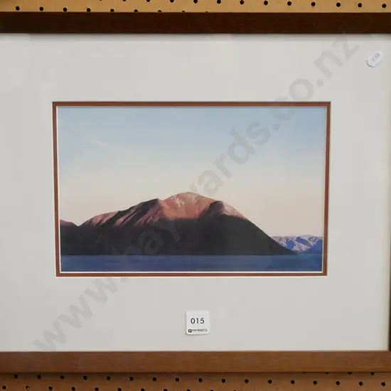 framed Grahame Sydney print - landscape