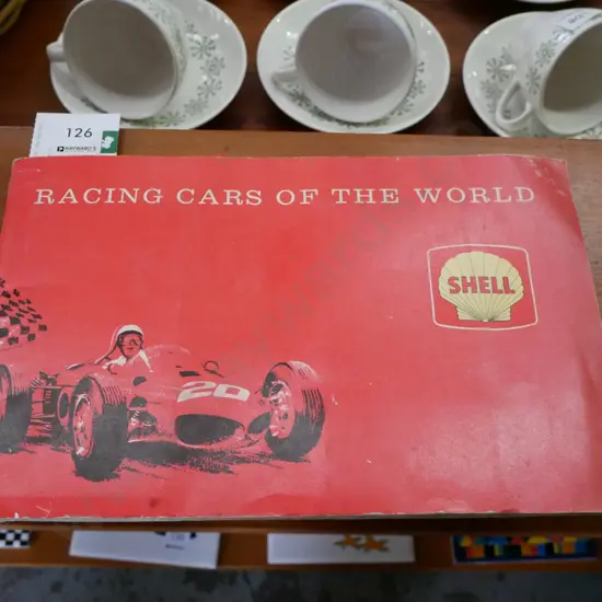 Shell Racing Cars of the World card collector book