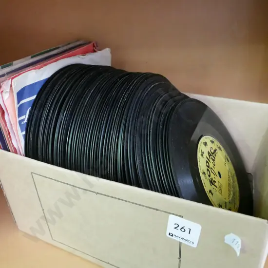 box of 45s