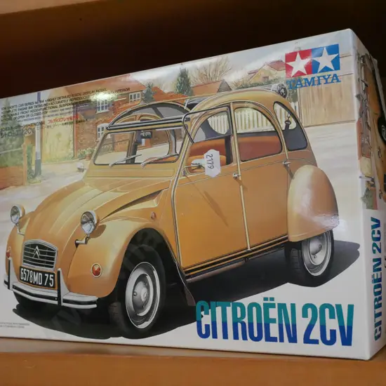 yet to be assembled Citroen 2CV
