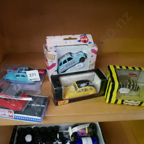 5x boxed Citroen models