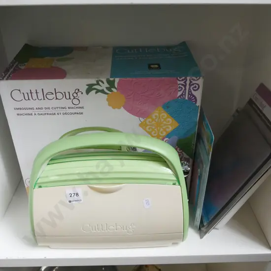 crafters Cuttlebug and replacement cutting pads