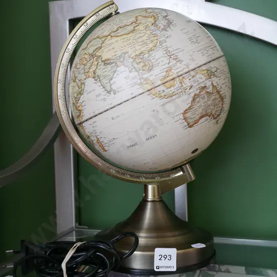 illuminated world glabe