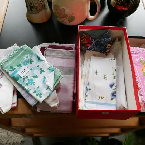 various hankerchiefs