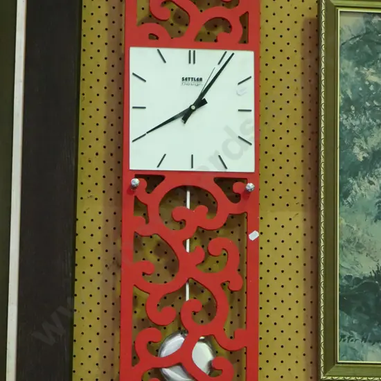 Settler Design wall clock